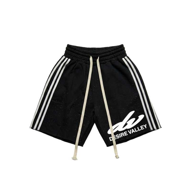 BLACK DESIRE VALLEY TRIPLE STRIPES SHORT